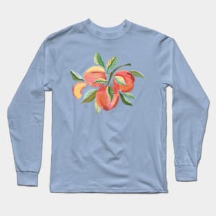 Peach Branch Long Sleeve T-Shirt